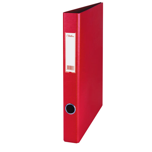 A4 PVC Ringbinder 2D Ring - 25mm - Red