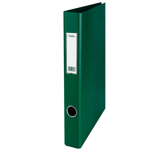 A4 PVC Ringbinder 2D Ring - 25mm - Green