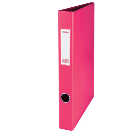 A4 PVC Ringbinder 2D Ring - 25mm - Pink
