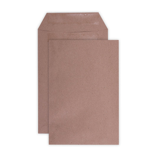 Wage Envelopes Self Seal 152x102mm - Plain Manilla 500's