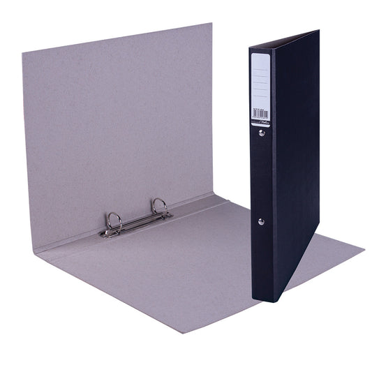 A4 Ringbinder Trunkboard 2 O-Ring - 25mm - Black