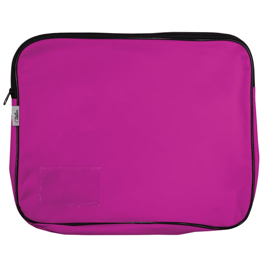Canvas Book Bag with Card Holder Slot - Pink