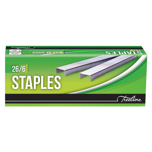 Staples 26/6 5000 per box