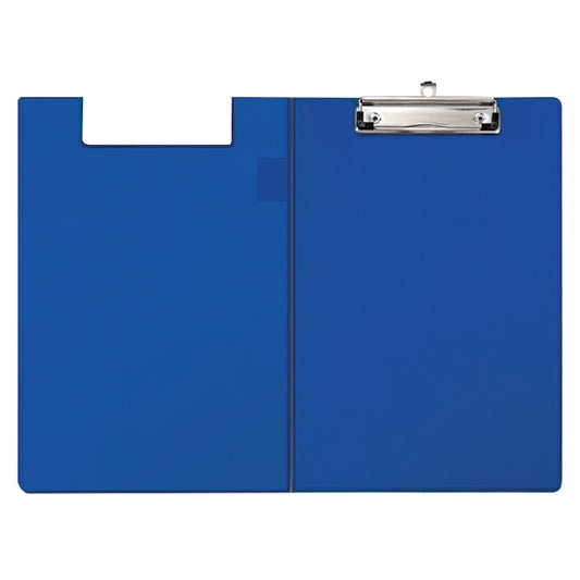 Clipboard A4 PVC with Cover - Blue