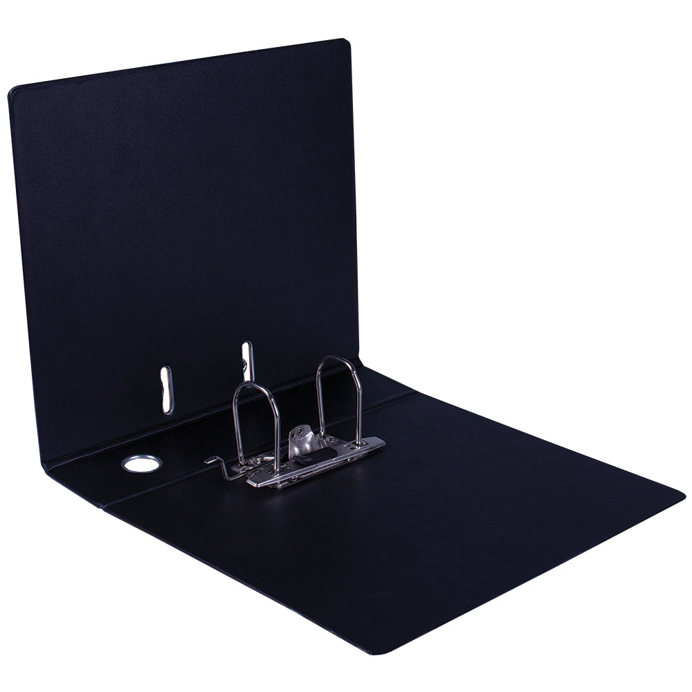 A4 PVC Lever Arch File Reinforced Base with Rado Mechanism - 70mm - Black