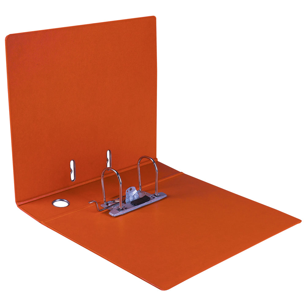 A4 PVC Lever Arch File Reinforced Base with Rado Mechanism - 70mm - Orange