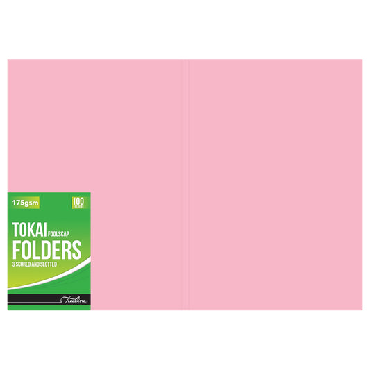 Tokai Board Folder - 175gsm - Scored & Slotted - 460x355mm - Pink