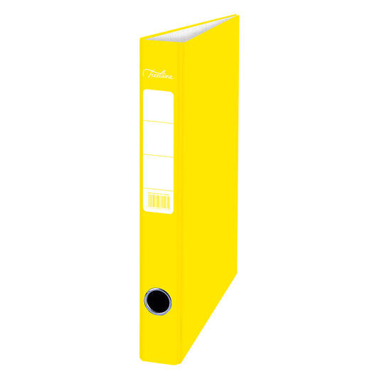 A4 Board Ringbinder Colour Board 2D Ring - 25mm - Yellow