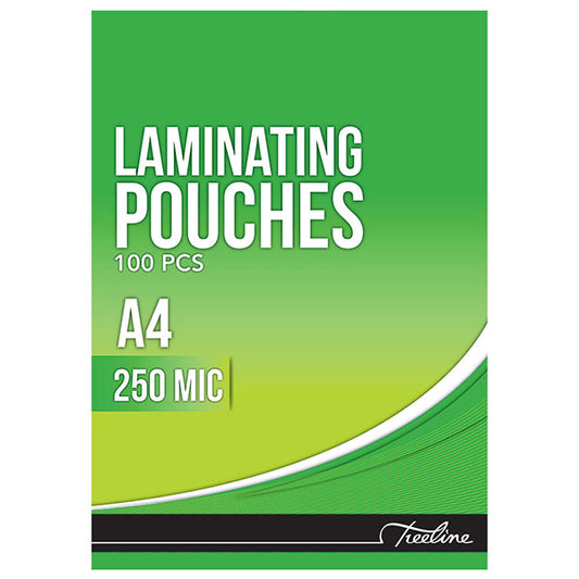 Laminating Pouches A4 216 x 303mm x 250 Mic 100pc