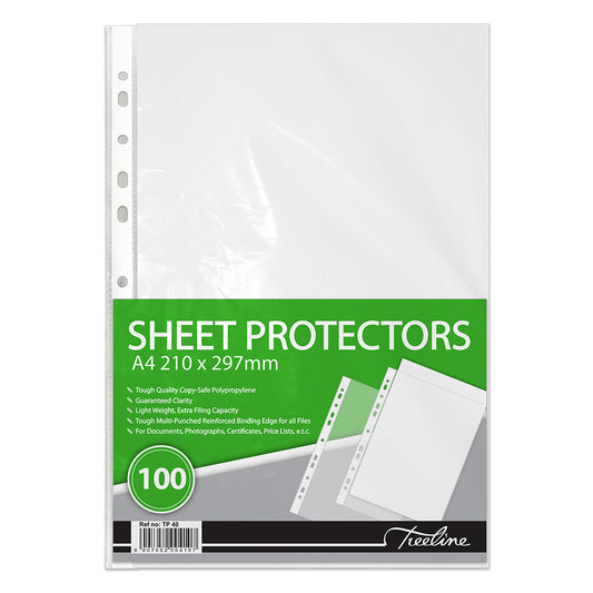 Filing Pockets PVC 100's - 40 Micron