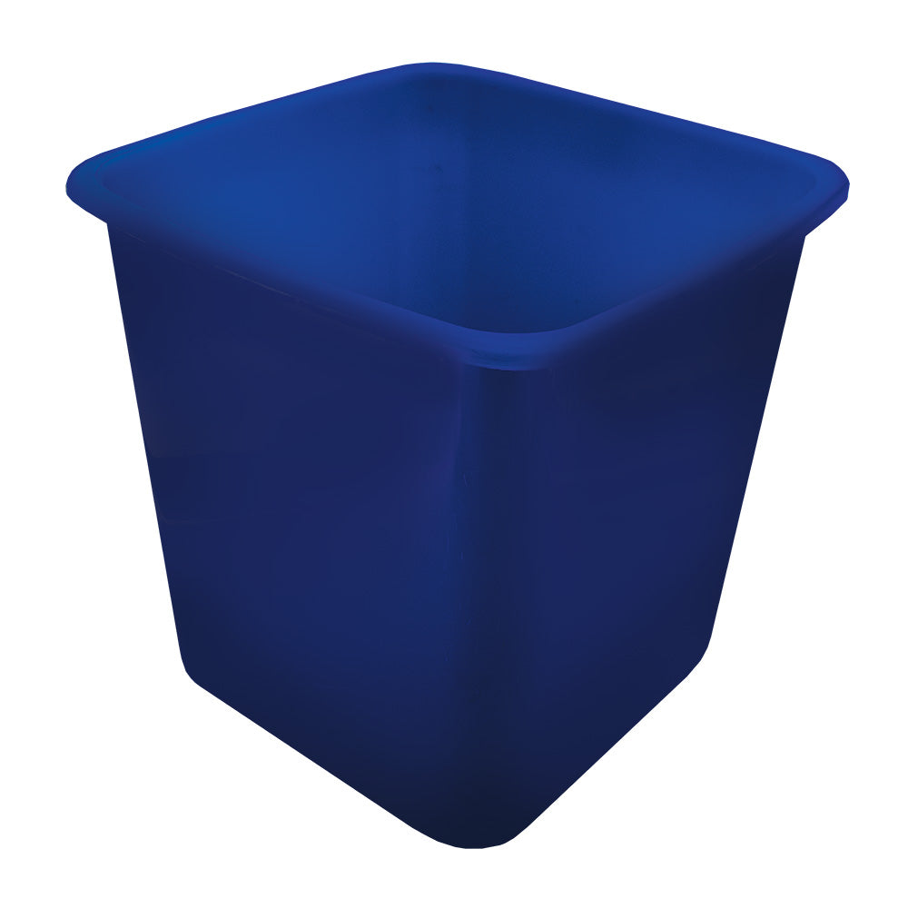 Square Waste Bin 16.5L - Blue