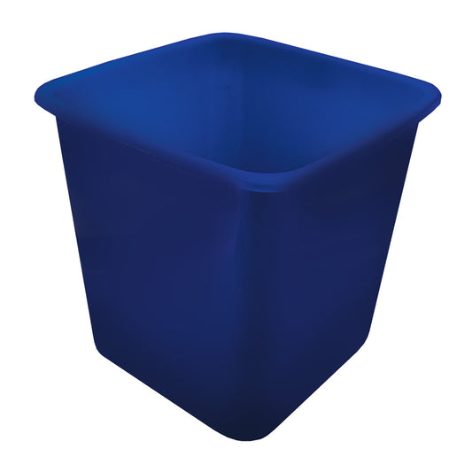 Square Waste Bin 16.5L - Blue