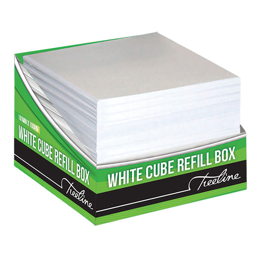 Cube Refill Box - 95x95mm - White