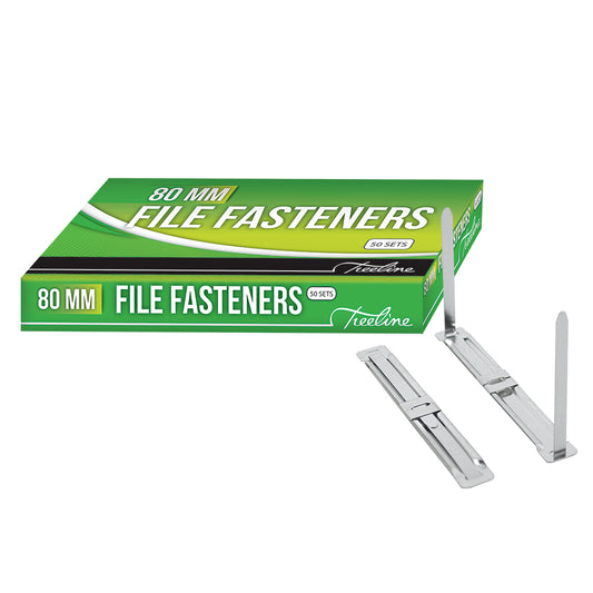 File Fasteners -  80mm - 50's - Treeline