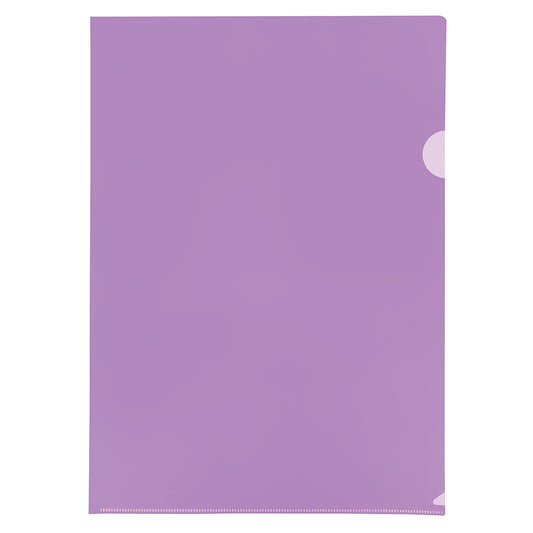 Secretarial / Presentation Folder PVC Open 2 Sides - Purple