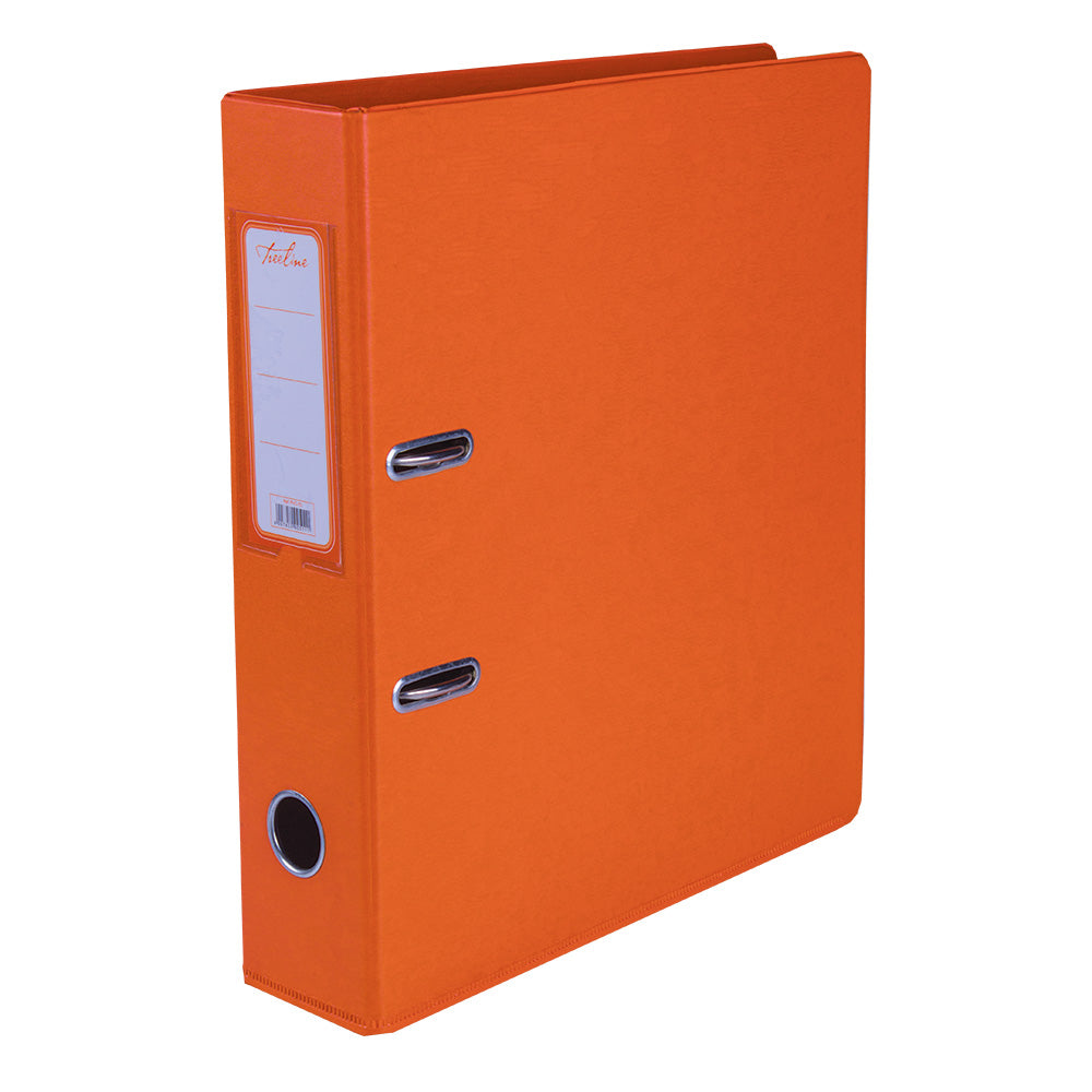 A4 PVC Lever Arch File Reinforced Base with Rado Mechanism - 70mm - Orange