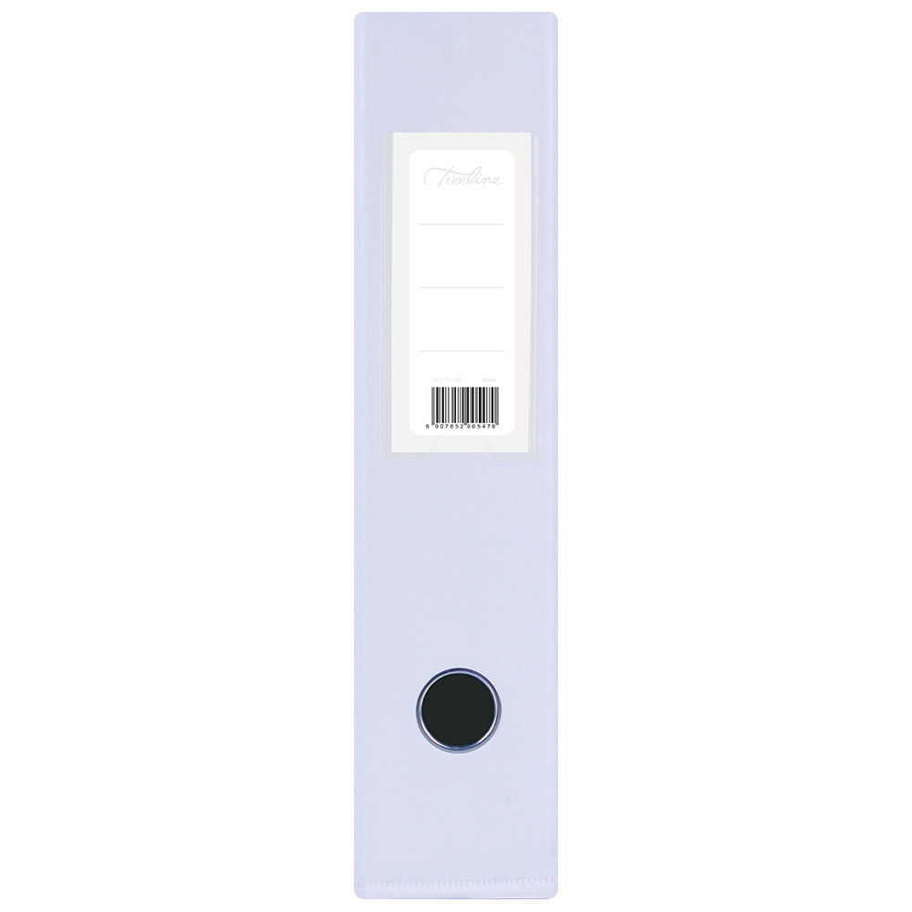 A4 PVC Lever Arch File Reinforced Base with Rado Mechanism - 70mm - White