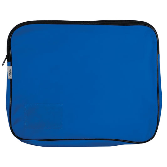 Canvas Book Bag with Card Holder Slot - Blue