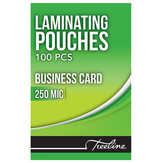 Laminating Pouches Business Card (86x54)- 250 Micron - Pack of 100