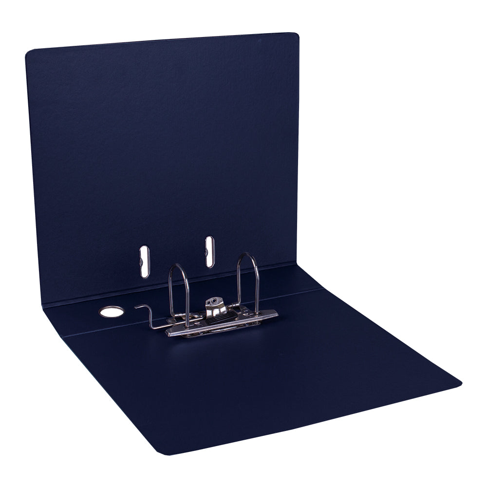 A4 PVC Lever Arch File Reinforced Base with Rado Mechanism - 70mm - Navy Blue