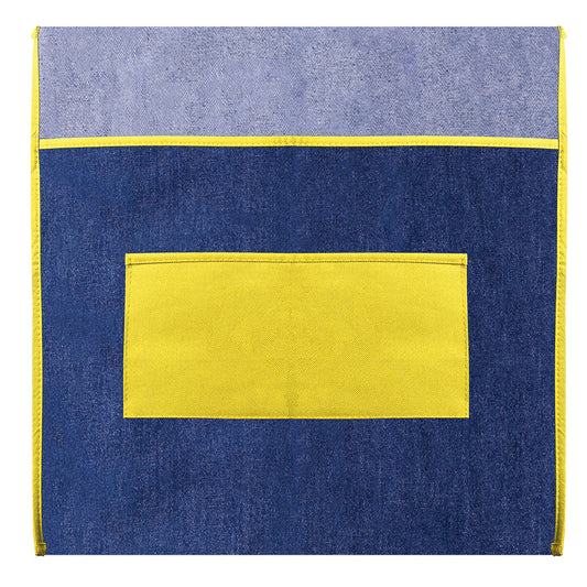 Chair Bag Denim - 430x485mm - Yellow