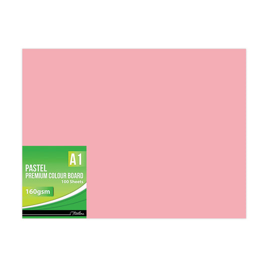 Pastel Board A1 - 160gsm - Pink