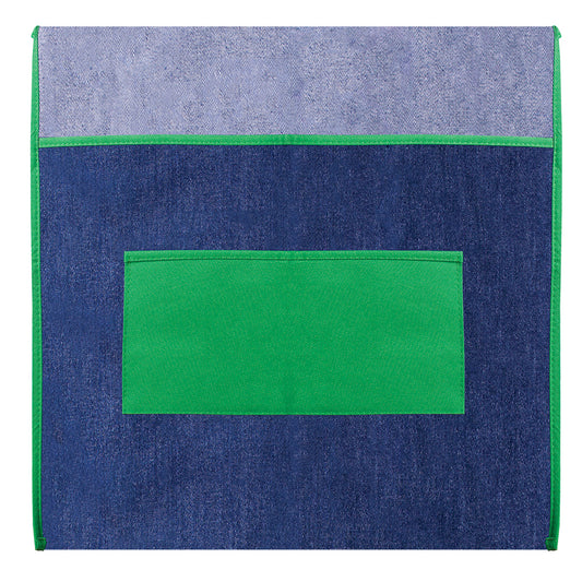 Chair Bag Denim - 385x485mm - Green