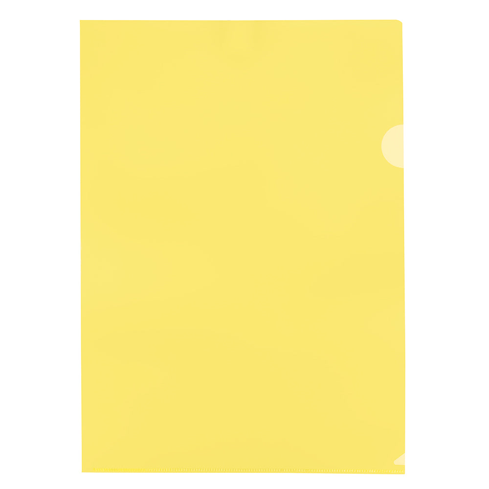 Secretarial / Presentation Folder PVC Open 2 Sides - Yellow