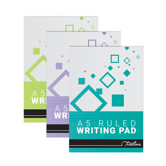 A5 Writing Pad - Ruled - 50 Sheets