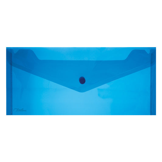 DL Carry Folder PVC with Stud - Blue