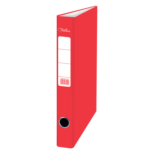 A4 Board Ringbinder Colour Board 2D Ring - 25mm - Red