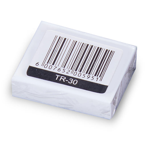 Eraser PVC 30x20x10mm Unsleeved