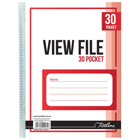 View File with Welded Spine - 40 Micron - 30 Pocket