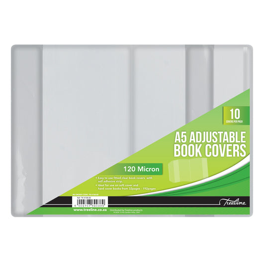 Adjustable Book Covers - 120 Micron - A5 1