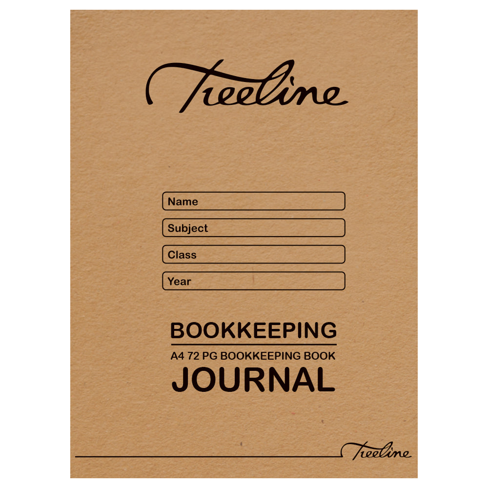 Bookkeeping Book A4 72pg Softcover Journal