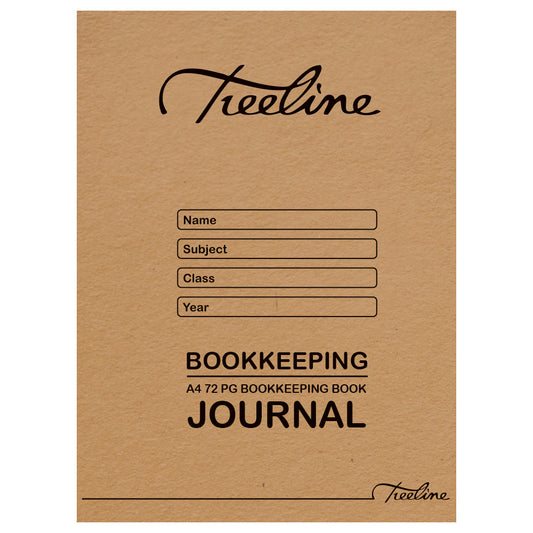 Bookkeeping Book A4 72pg Softcover Journal