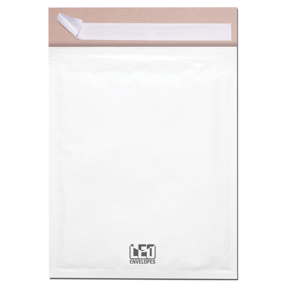 Bubble Mailer Envelopes 150x210mm - White with Strip Seal 10's