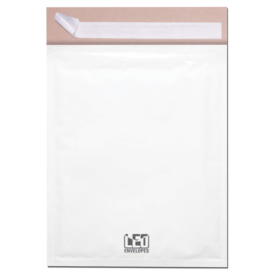 Bubble Mailer Envelopes 150x210mm - White with Strip Seal 10's