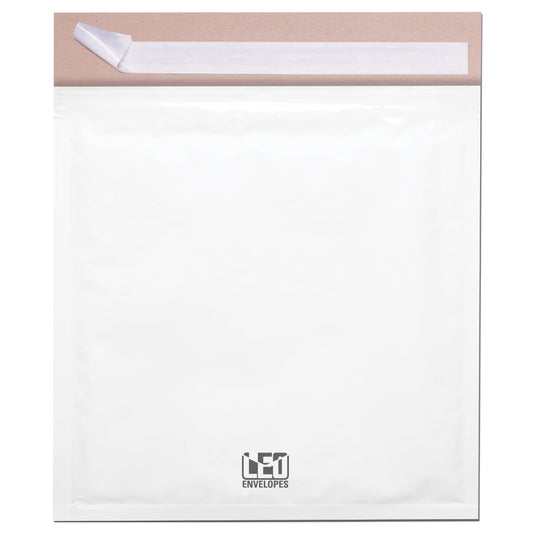 Bubble Mailer Envelopes 220x260mm - White with Strip Seal 10's
