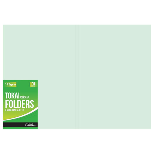 Tokai Board Folder - 175gsm - Scored & Slotted - 460x355mm - Green