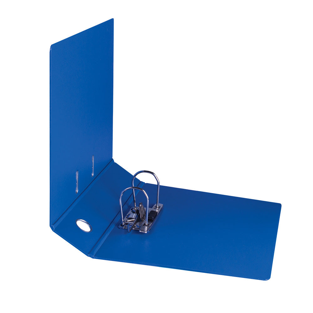 A4 PVC Lever Arch File Reinforced Base with Rado Mechanism - 70mm - Blue