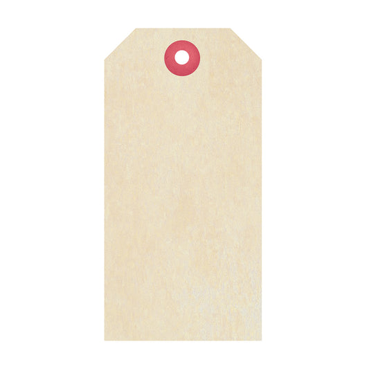 Buff Tag with Reinforced Hole 234gsm - No. 6 133x67mm 1000pc