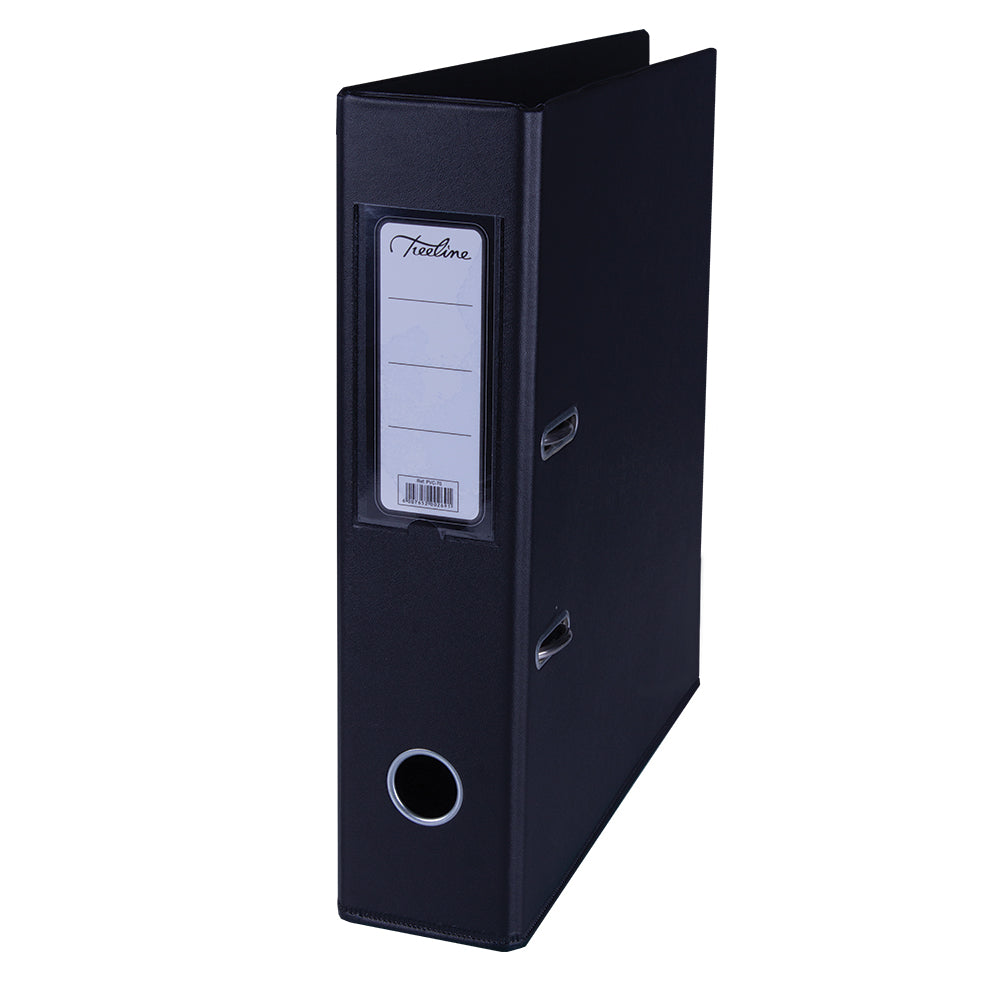 A4 PVC Lever Arch File Reinforced Base with Rado Mechanism - 70mm - Black