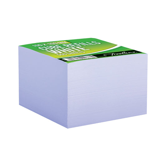Cube Refill Shrink-Wrapped- 95x95mm - White