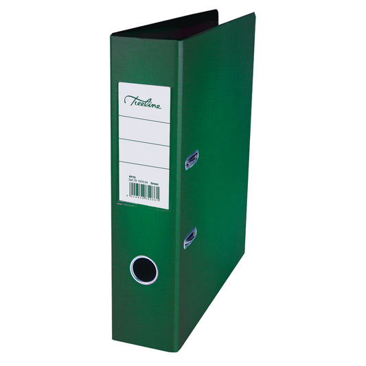 A4 PP Lever Arch File PolyProp with Rado Mechanism - 70mm - Green