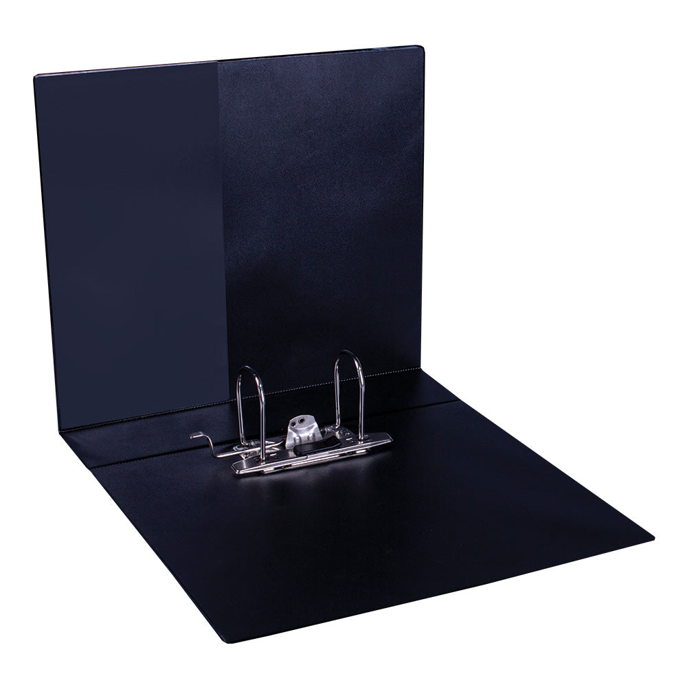 A4 Lever Arch Design-A-File PVC with Overlay & Inside Pocket - 70mm - Black