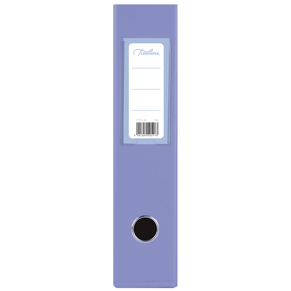 A4 PVC Lever Arch File Reinforced Base with Rado Mechanism - 70mm - Lilac