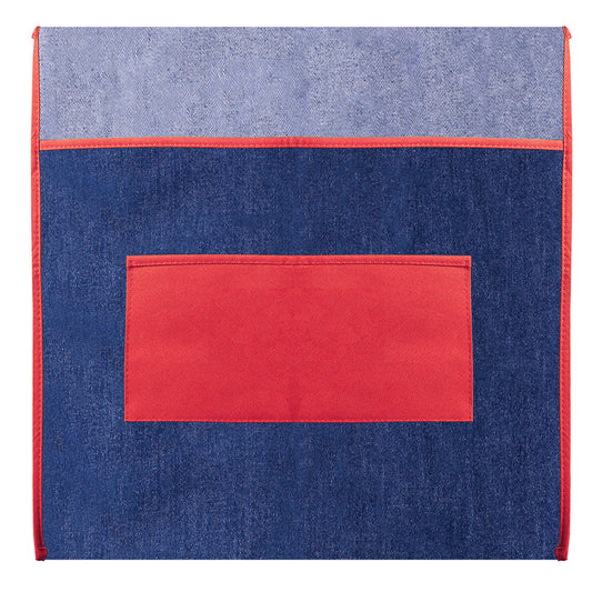 Chair Bag Denim - 430x485mm - Red
