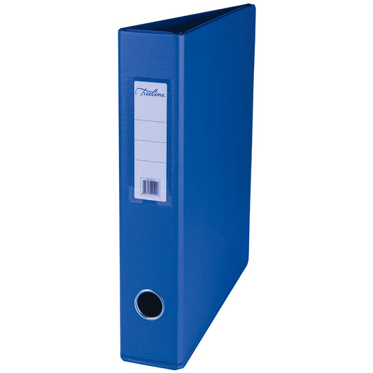 A4 PVC Mini Lever Arch File Reinforced Base - 40mm - Blue