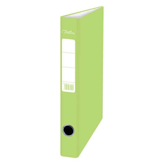 A4 Board Ringbinder Colour Board 2D Ring - 25mm - Lime Green